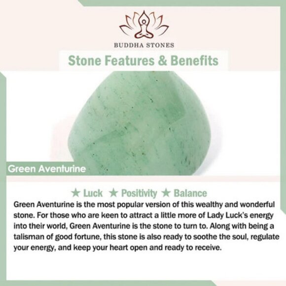 Green Aventurine Gemstones: Wear this Stone for Prosperity, Success & Good Luck - Picture 6 of 8